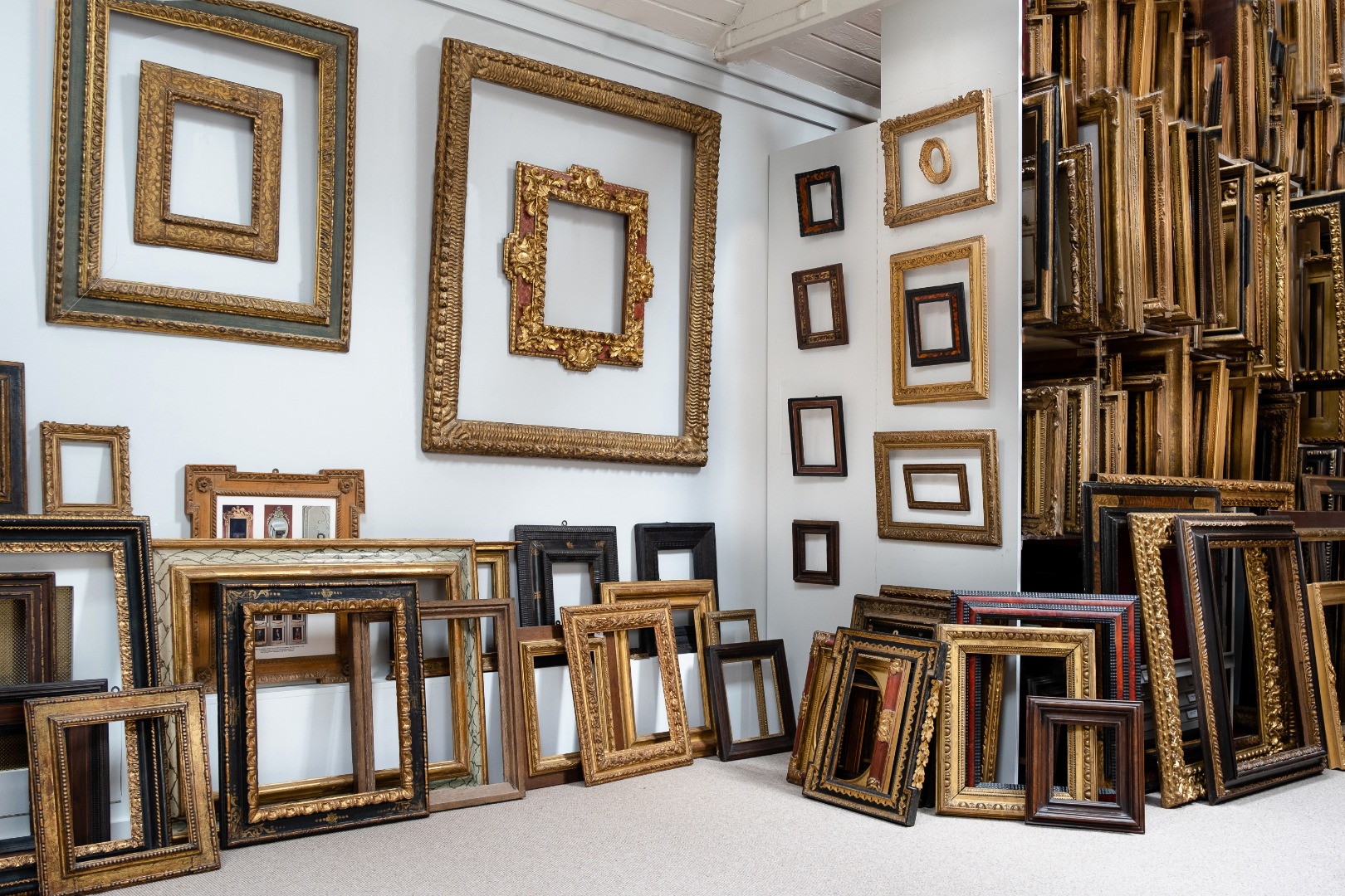 Paul Mitchell - Antique and handmade replica frames